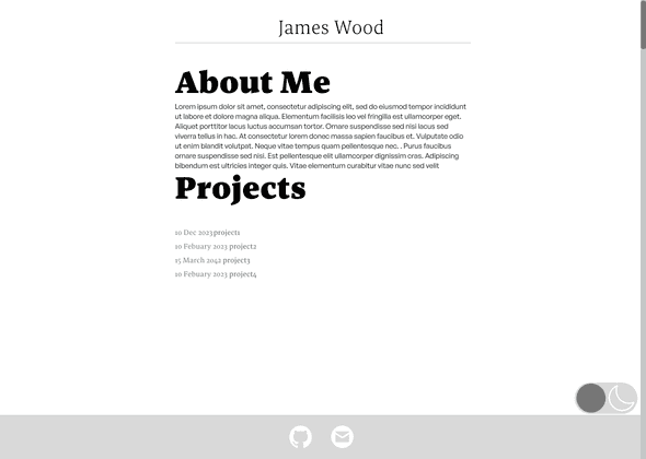 Home Page Light